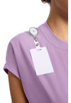 Livewire Lilac - Dolman V-Neck Top (View 3)