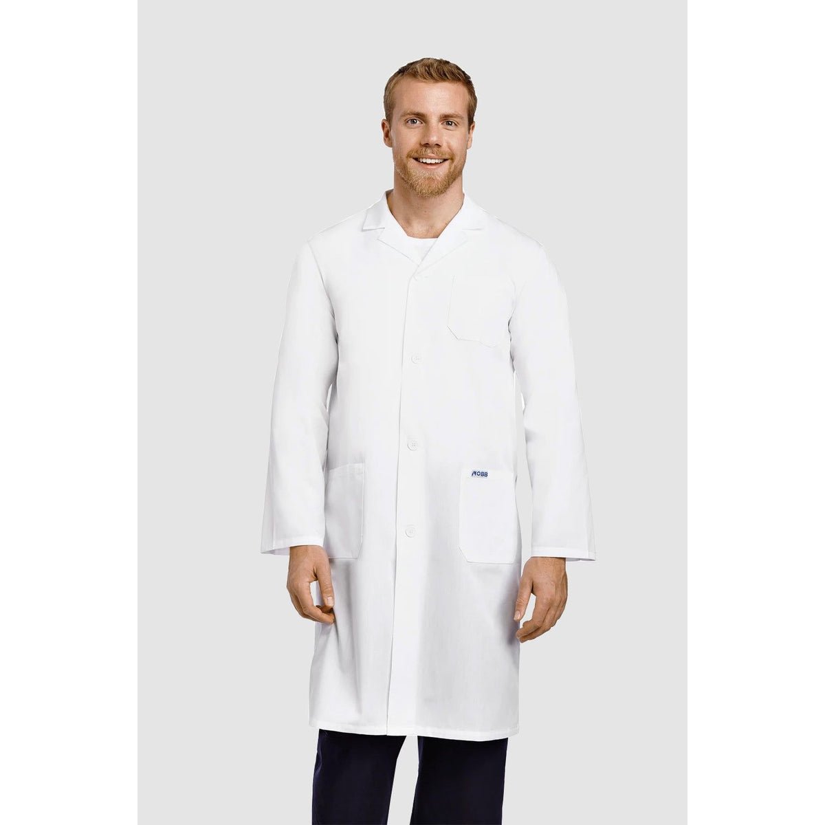 100% Cotton Full Length MOBB Lab Coat – AP-UNIFORMS
