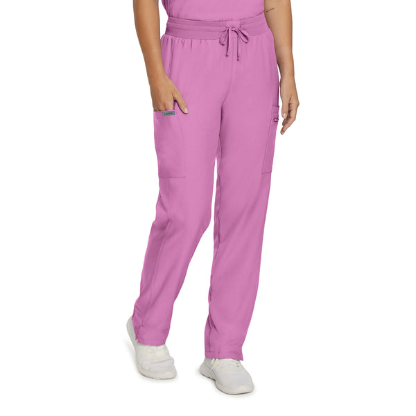 Landau Forward Women's 7 Pocket Cargo Scrub Pant for Nursing