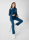 Caribbean - Landau Forward Women's 7 Pocket Cargo Scrub Pant for Nursing