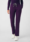 Eggplant - Landau Forward Women's 7 Pocket Cargo Scrub Pant for Nursing