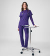 Grape - Landau Forward Women's 7 Pocket Cargo Scrub Pant for Nursing