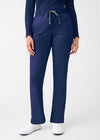 Navy - Landau Forward Women's 7 Pocket Cargo Scrub Pant for Nursing