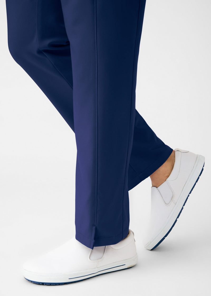 Navy - Landau Forward Women's 7 Pocket Cargo Scrub Pant for Nursing