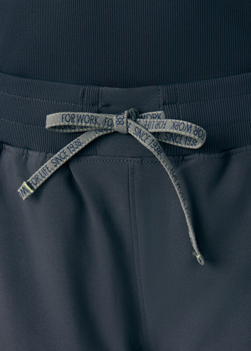 Pewter - Landau Forward Women's 7 Pocket Cargo Scrub Pant for Nursing