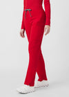 Red - Landau Forward Women's 7 Pocket Cargo Scrub Pant for Nursing