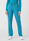 Teal - Landau Forward Women's 7 Pocket Cargo Scrub Pant for Nursing