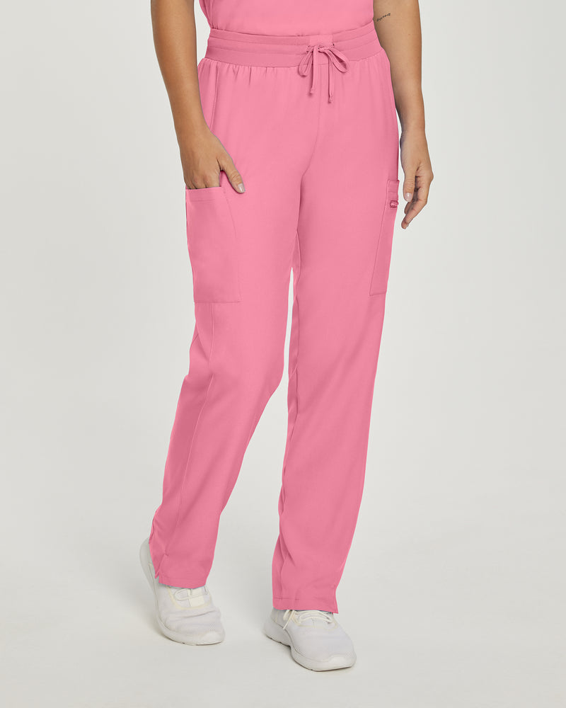 Rose Quartz - Landau Forward Women's 7 Pocket Cargo Scrub Pant for Nursing
