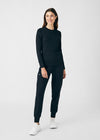 Black - Landau Forward Women's 7 Pocket Cargo Jogger Scrub Pant for Nursing
