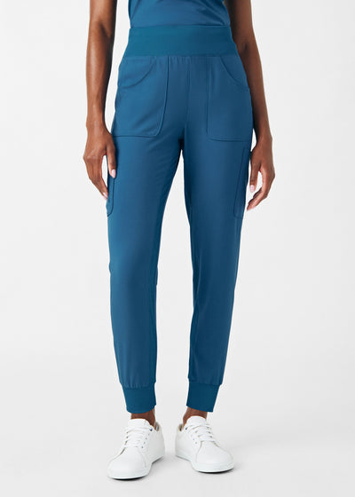 Forward Women's 7 Pocket Cargo Jogger Scrub Pant
