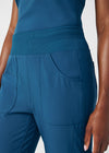 Caribbean - Landau Forward Women's 7 Pocket Cargo Jogger Scrub Pant for Nursing