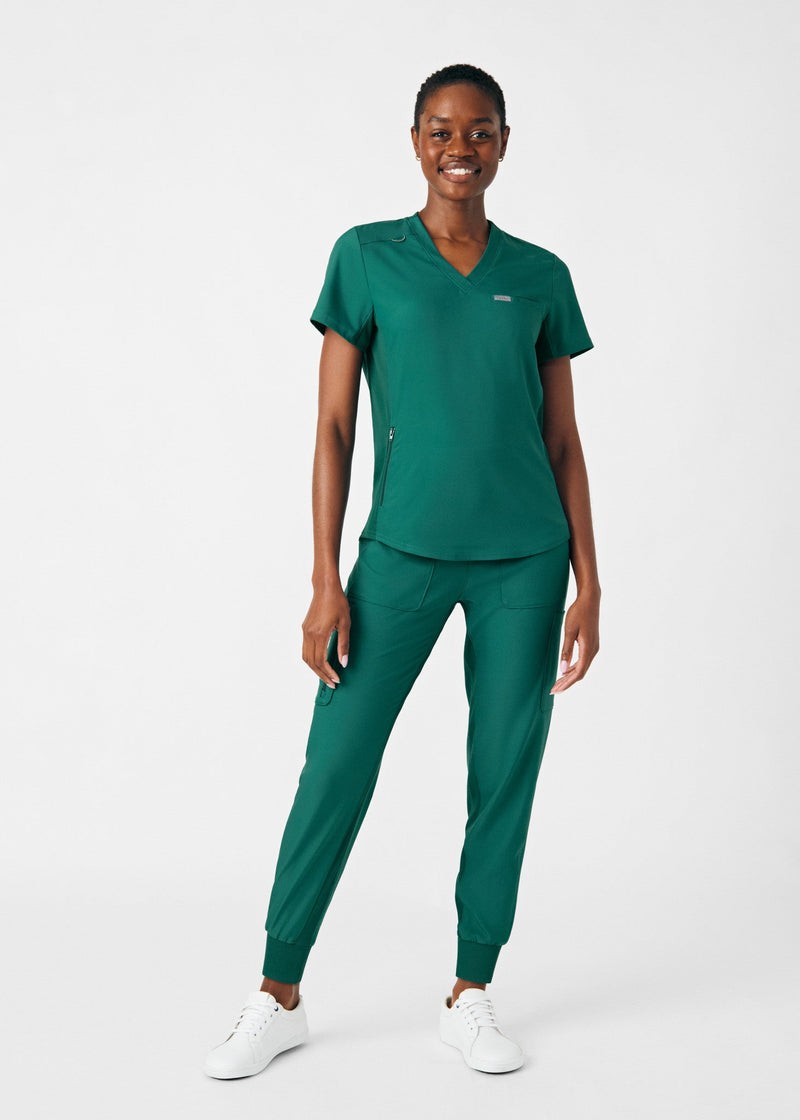 Hunter - Landau Forward Women's 7 Pocket Cargo Jogger Scrub Pant for Nursing