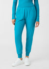 Teal - Landau Forward Women's 7 Pocket Cargo Jogger Scrub Pant for Nursing