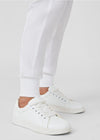 White - Landau Forward Women's 7 Pocket Cargo Jogger Scrub Pant for Nursing