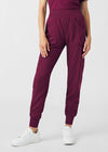 Wine - Landau Forward Women's 7 Pocket Cargo Jogger Scrub Pant for Nursing