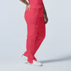 Coral - Landau ProFlex Women's 5 Pocket Cargo Scrub Pant for Nursing