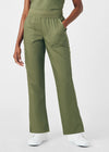 Olive Moss - Landau ProFlex Women's 5 Pocket Cargo Scrub Pant for Nursing