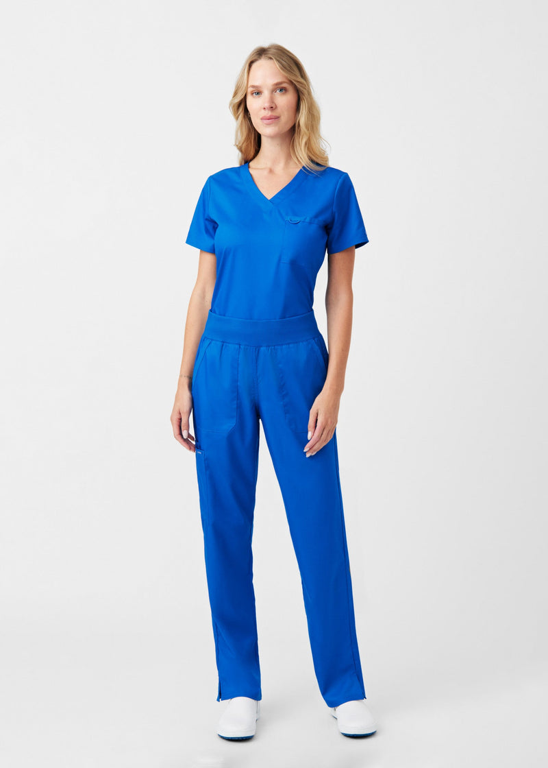 Royal - Landau ProFlex Women's 5 Pocket Cargo Scrub Pant for Nursing