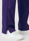 Grape - Landau ProFlex Women's 5 Pocket Cargo Scrub Pant for Nursing
