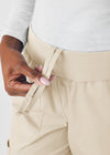 Sandstone - Landau ProFlex Women's 5 Pocket Cargo Scrub Pant for Nursing