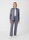 Steel - Landau ProFlex Women's 5 Pocket Cargo Scrub Pant for Nursing