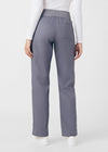 Steel - Landau ProFlex Women's 5 Pocket Cargo Scrub Pant for Nursing