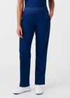 True Navy - Landau ProFlex Women's 5 Pocket Cargo Scrub Pant for Nursing