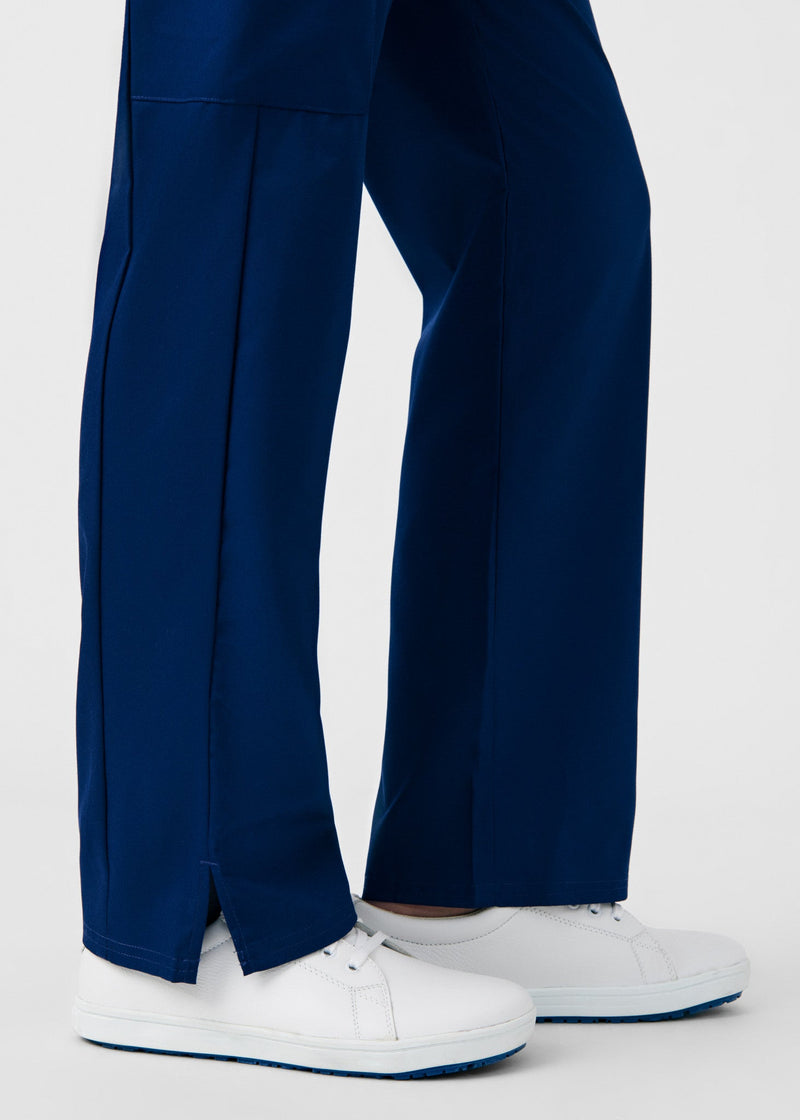 True Navy - Landau ProFlex Women's 5 Pocket Cargo Scrub Pant for Nursing