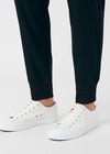 Black - Landau ProFlex Women's 6 Pocket Cargo Jogger Scrub Pant for Nursing