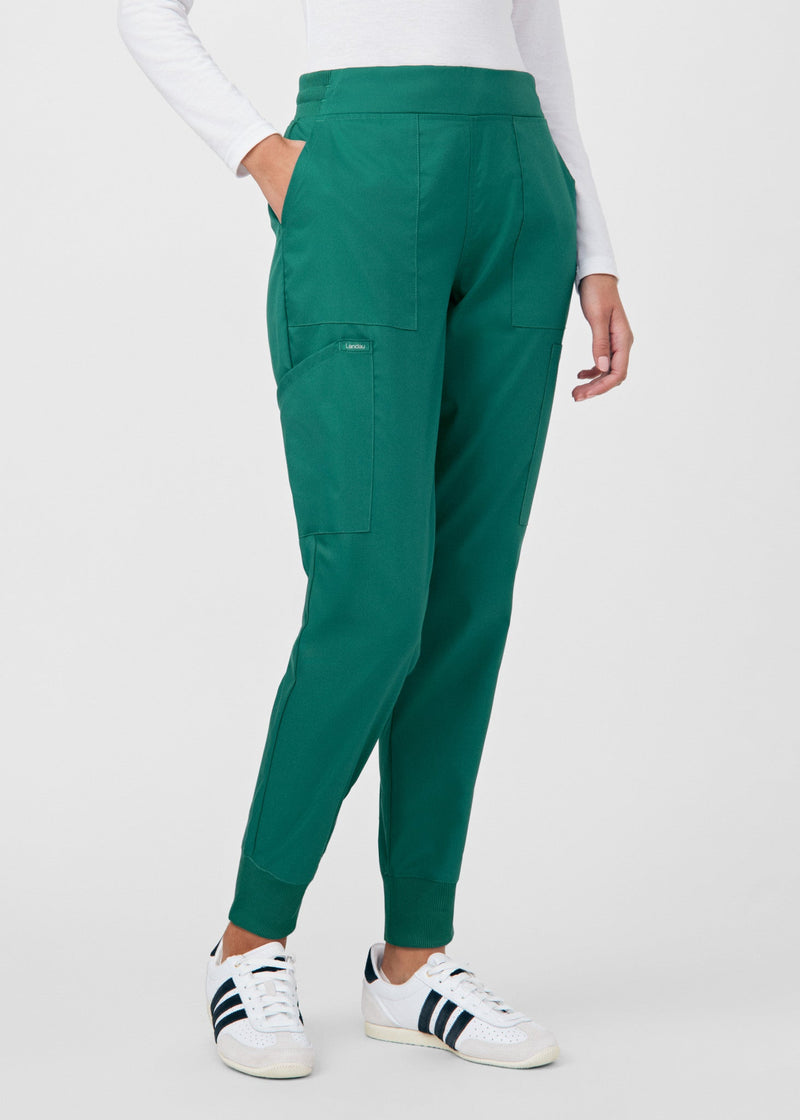 Hunter - Landau ProFlex Women's 6 Pocket Cargo Jogger Scrub Pant for Nursing