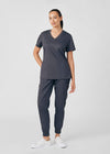 Graphite - Landau ProFlex Women's 6 Pocket Cargo Jogger Scrub Pant for Nursing