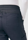 Graphite - Landau ProFlex Women's 6 Pocket Cargo Jogger Scrub Pant for Nursing