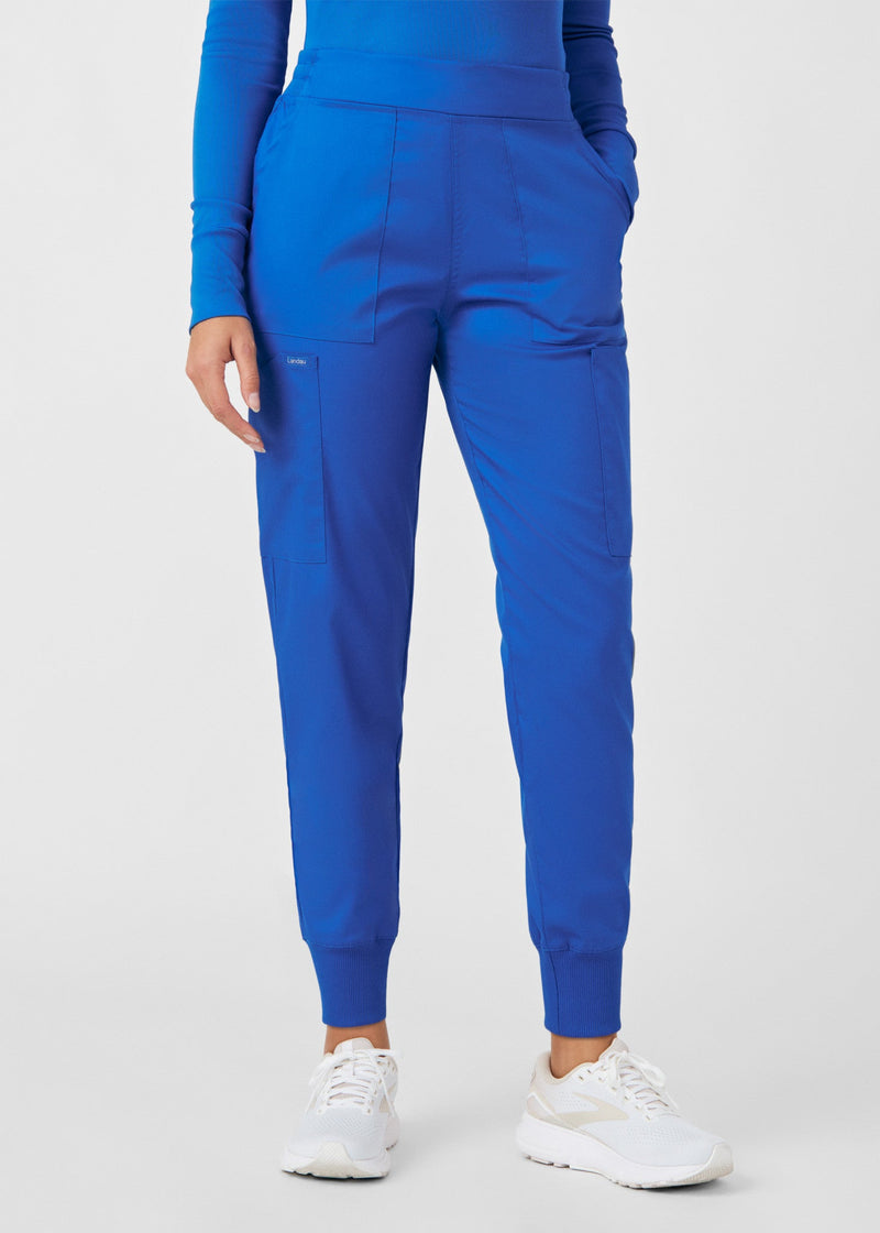 Royal - Landau ProFlex Women's 6 Pocket Cargo Jogger Scrub Pant for Nursing