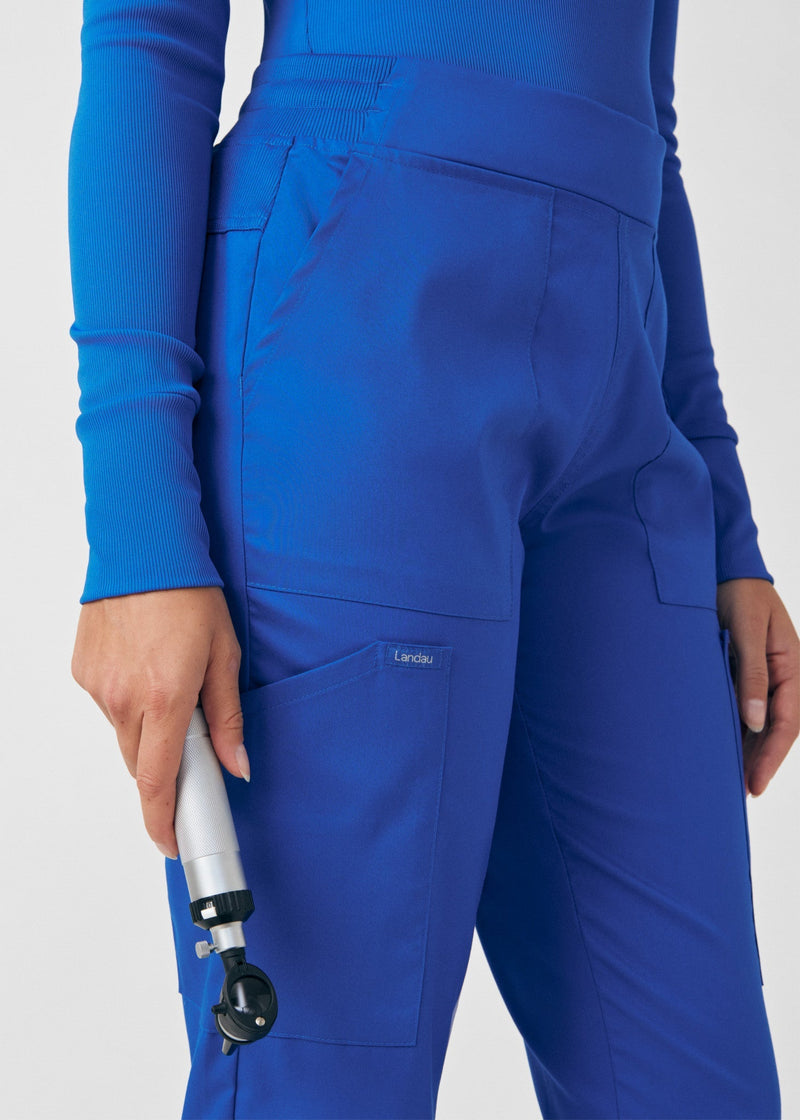 Royal - Landau ProFlex Women's 6 Pocket Cargo Jogger Scrub Pant for Nursing