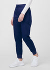 True Navy - Landau ProFlex Women's 6 Pocket Cargo Jogger Scrub Pant for Nursing