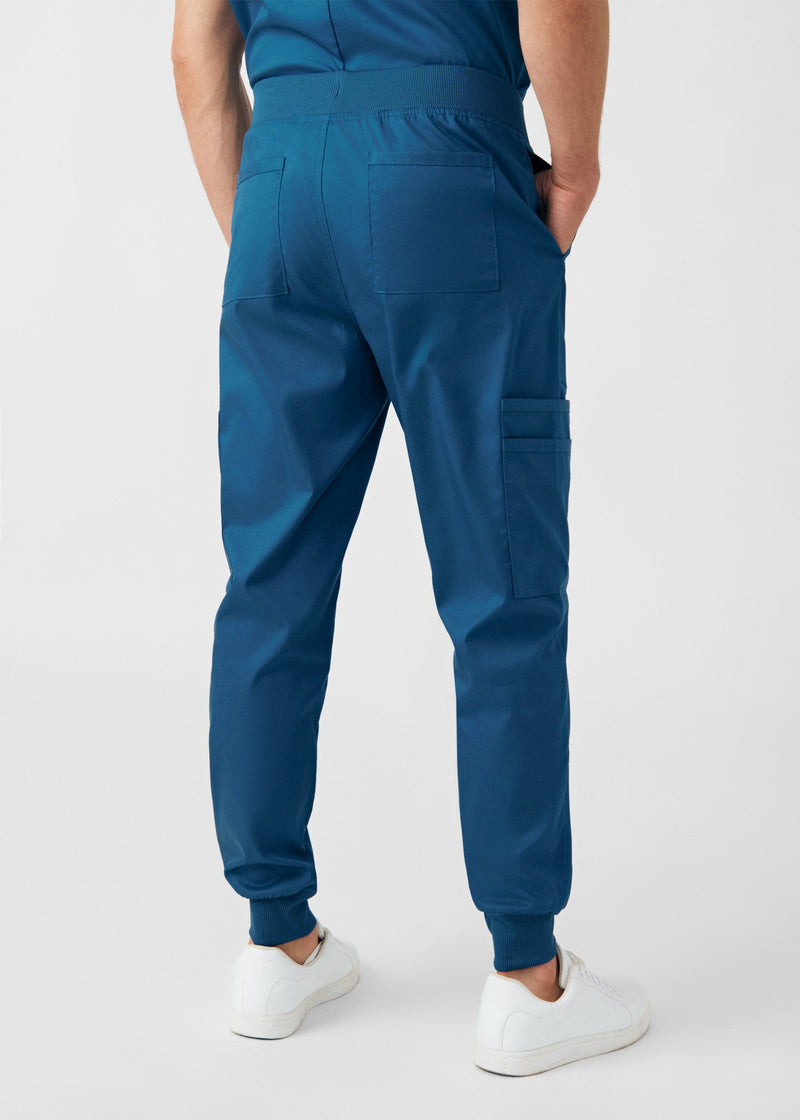 Caribbean - Landau ProFlex Men's 7 Pocket Cargo Jogger Scrub Pant for Nursing