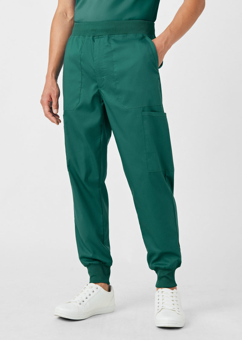Hunter - Landau ProFlex Men's 7 Pocket Cargo Jogger Scrub Pant for Nursing