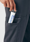 Graphite - Landau ProFlex Men's 7 Pocket Cargo Jogger Scrub Pant for Nursing