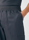 Graphite - Landau ProFlex Men's 7 Pocket Cargo Jogger Scrub Pant for Nursing