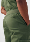 Olive Moss - Landau ProFlex Men's 7 Pocket Cargo Jogger Scrub Pant for Nursing