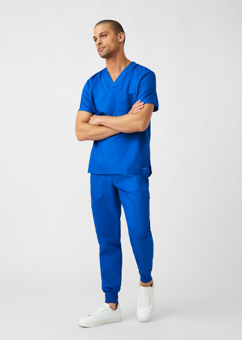 Royal - Landau ProFlex Men's 7 Pocket Cargo Jogger Scrub Pant for Nursing
