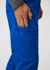 Royal - Landau ProFlex Men's 7 Pocket Cargo Jogger Scrub Pant for Nursing