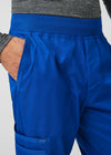 Royal - Landau ProFlex Men's 7 Pocket Cargo Jogger Scrub Pant for Nursing