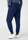 True Navy - Landau ProFlex Men's 7 Pocket Cargo Jogger Scrub Pant for Nursing
