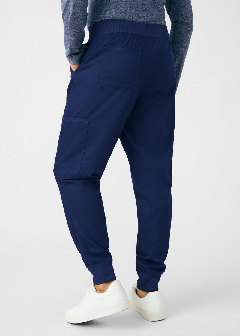 True Navy - Landau ProFlex Men's 7 Pocket Cargo Jogger Scrub Pant for Nursing