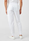 White - Landau ProFlex Men's 7 Pocket Cargo Jogger Scrub Pant for Nursing