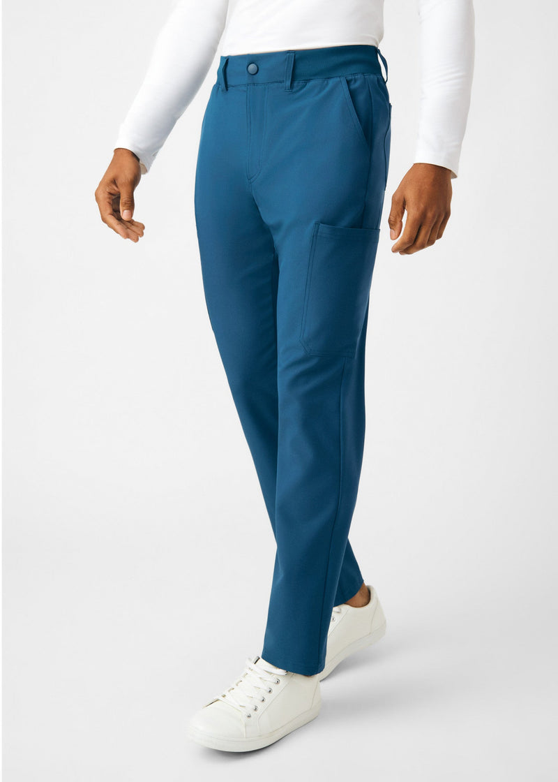 Caribbean - Landau Forward Men's 8 Pocket Cargo Scrub Pant for Nursing