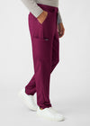Wine - Landau Forward Men's 8 Pocket Cargo Scrub Pant for Nursing