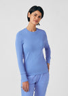 Ceil - Landau Forward Women's 1 Pocket Long Sleeve Crew Neck Underscrub Tee for Nursing