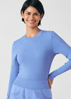 Ceil - Landau Forward Women's 1 Pocket Long Sleeve Crew Neck Underscrub Tee for Nursing
